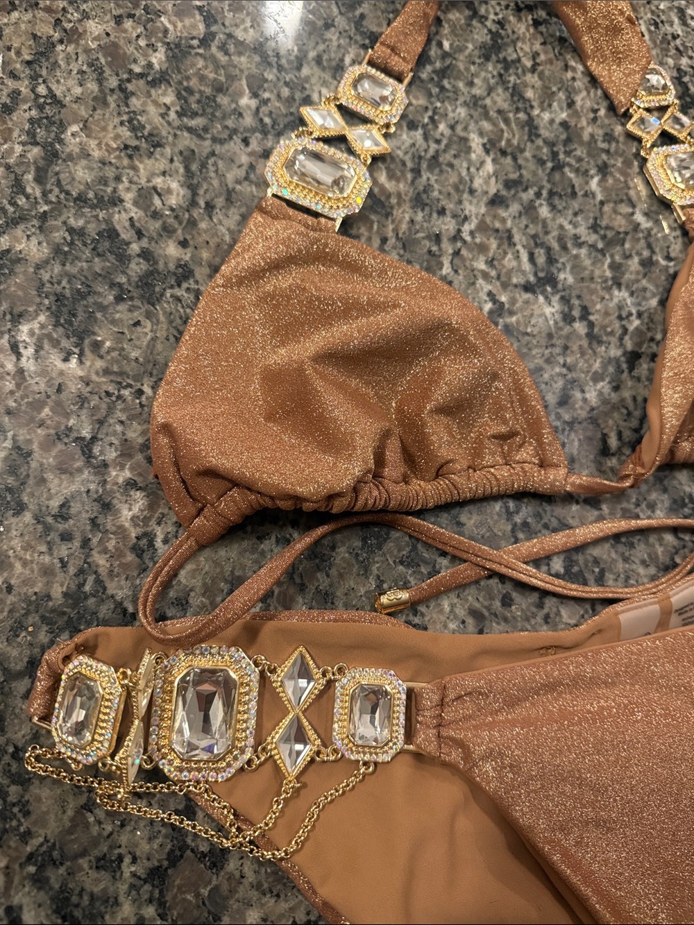 Beach Bunny JAZMINE Bronze Bikini - Picture 11 of 12